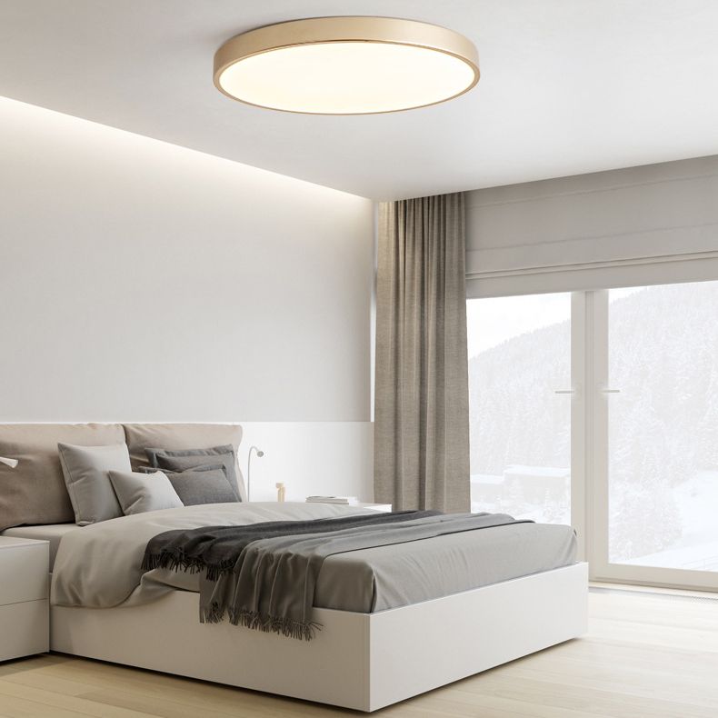 Flushmount plástico moderno llevado esfera de las luces de techo del soporte superficial