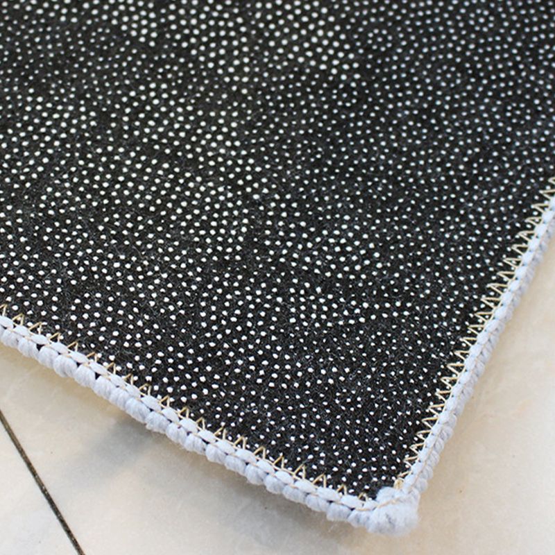 Casual Apricot Carpet Polyester Color Piece Carpet Washable Carpet for Living Room