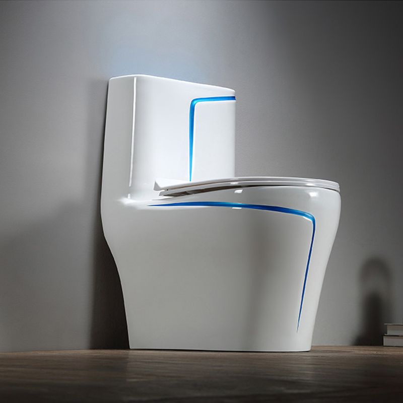 Floor Mounted Porcelain Urine Toilet Traditional Siphon Jet Flush Toilet