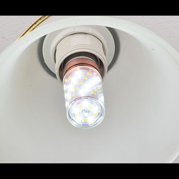 Semi -lampadario ombreggiato a monte