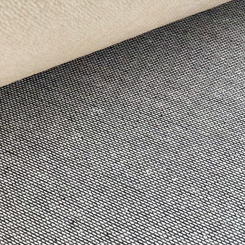 Dark Gray Modern Rug Polyester Pattern Area Rug Stain Resistant Rug for Living Room