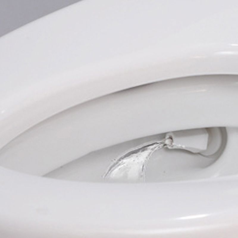 Contemporary Heated Seat Flush Toilet Floor Mounted White Urine Toilet for Bathroom