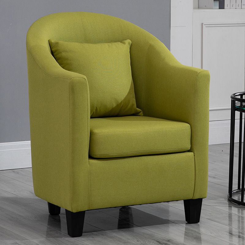 Armchair Chair 26.3" L x25.5" W x35.4" H Chair with Basic Four Legs