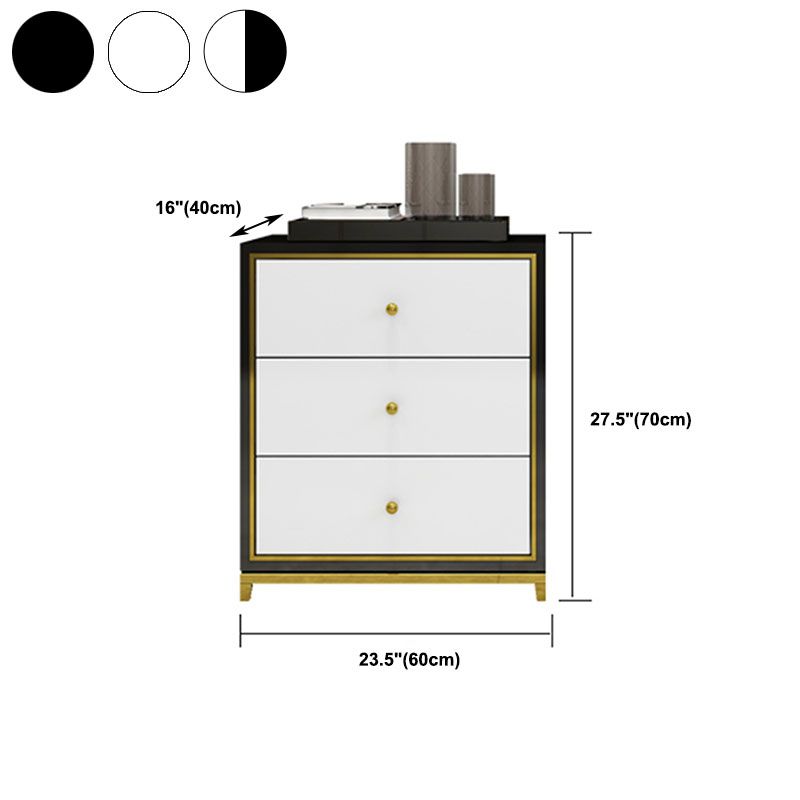 15.6-inch W Glam Dresser Manufactured Wood Storage Chest with 2/3/4/5 Drawers