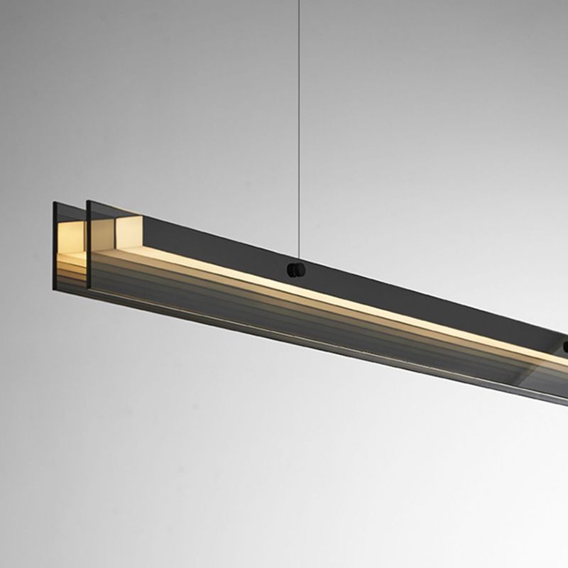 Glass Shade Ceiling Pendant Light Modern LED Kitchen Island Lighting Ideas