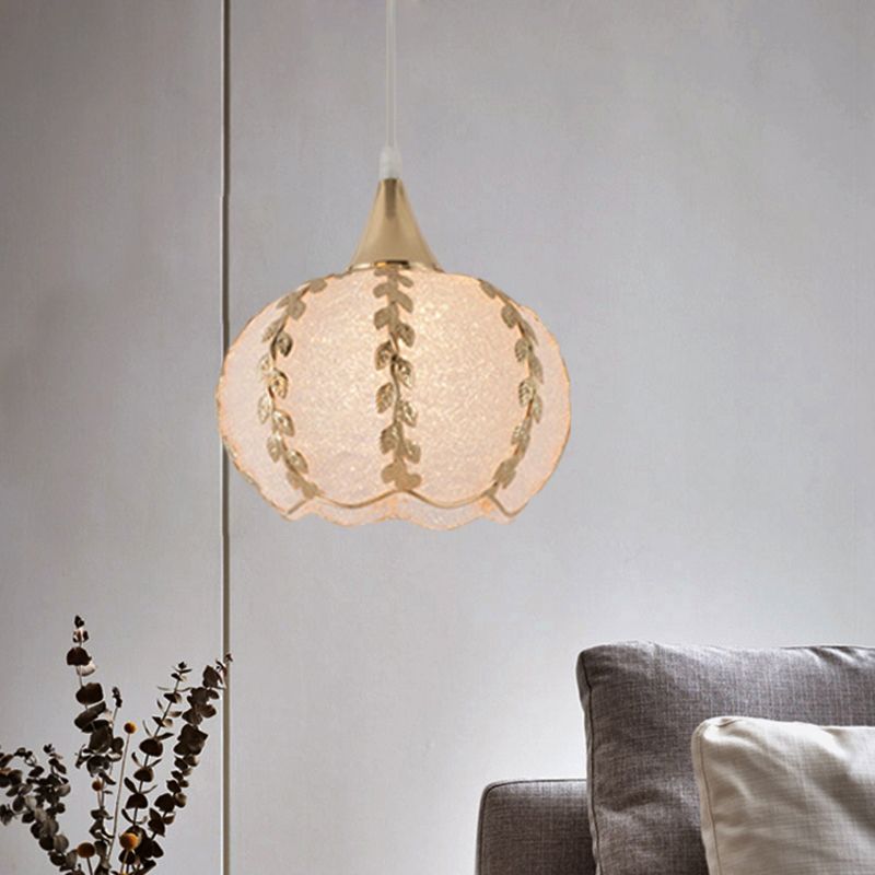 White 1 Light Hanging Pendant Traditional Plastic Dome/Drum/Wide Flare Suspension Lamp for Dining Room