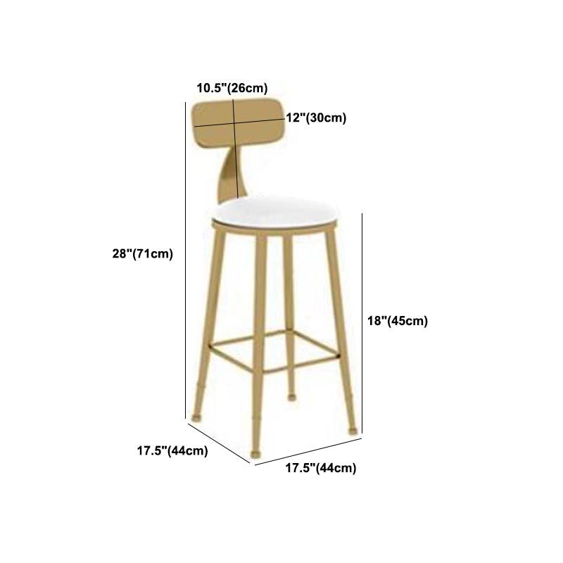 Glam Bar Table Set 1/3/5 Pieces Round Stone Counter Table with High Stools for Dining Room