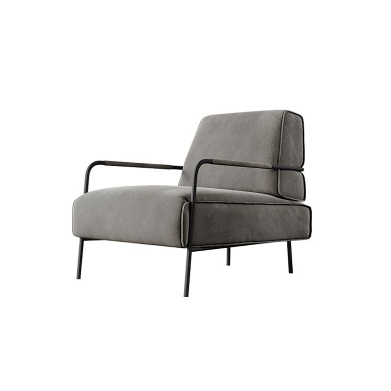 Contemporary Arm Accent Chair Modern Cushion Back Accent Chair