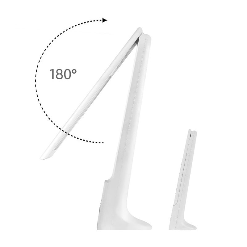 Moderne Lesetischlampe 1-Licht-Rechteck-Tischlicht mit USB-Anschluss