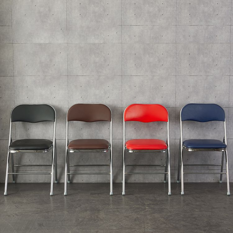 Silla moderna para interiores y exteriores, silla lateral de comedor con respaldo abierto y sin brazos de metal