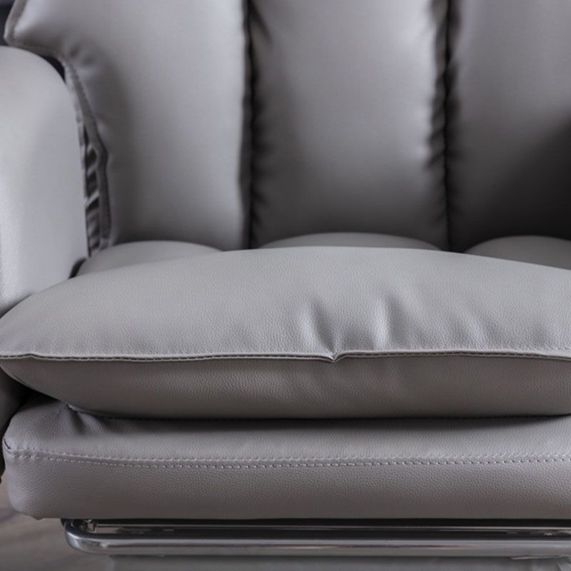 Modern Slide Chair High Back Ergonomic Adjustable Leather Executive Chair