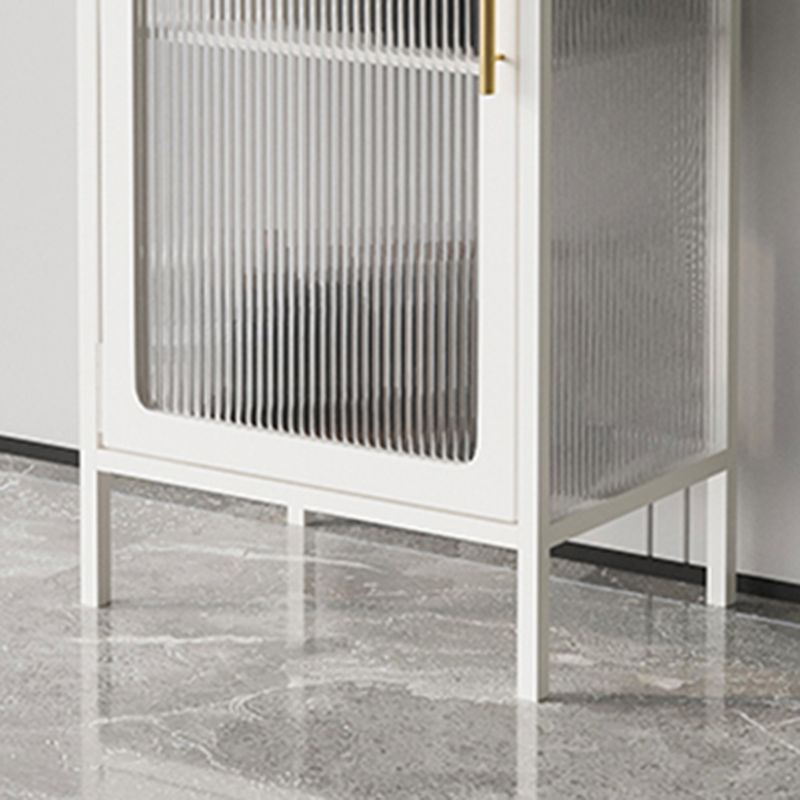 Contemporary 1 - Door Accent Cabinet, Rectangle Cabinet with 1 Drawer