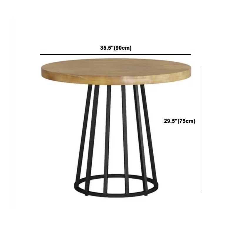 Modern Dining Set 1/2/7 Pcs Round Dining Table with Cow Horn Chairs