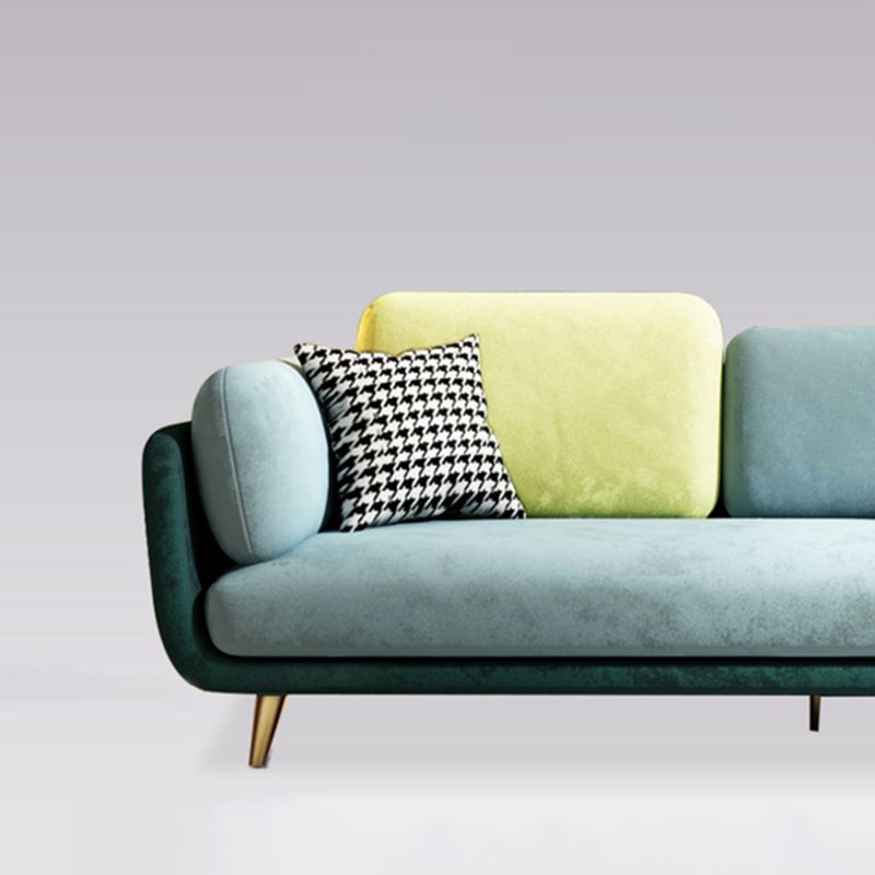 Zeitgenössischer Kissen Top Arm Liege Liebesseat für Wohnzimmer
