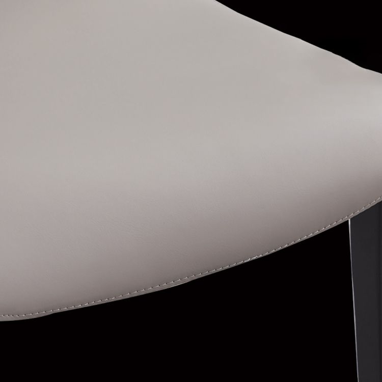 Silla de comedor de madera moderna, sillas de comedor de cuero sintético para uso en restaurantes