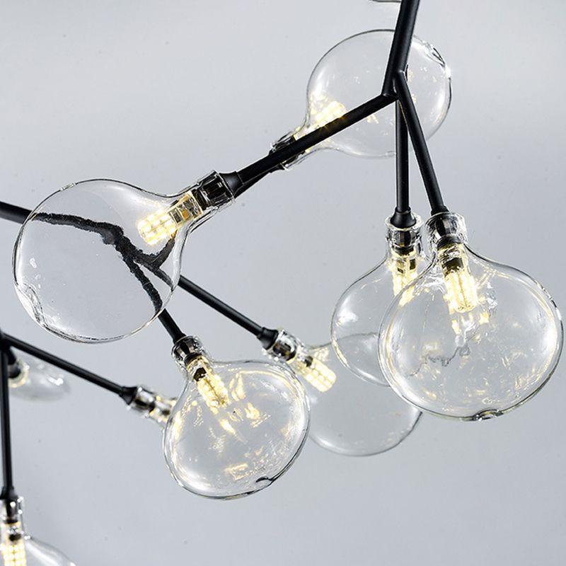 Modern Fireflies Island Lighting Fixture Metal Dinning Room Island Pendant Light