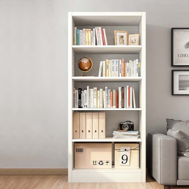 Scandinavian Shelf Bookcase Engineered Wood Bookcase for Office