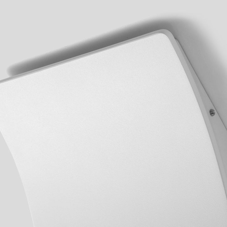 Quadratische Schatten Metall Wandleuchte modern