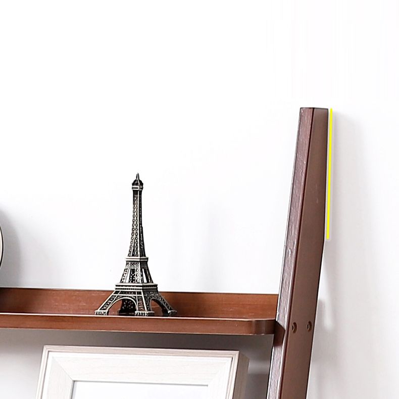 Modern Style Bookshelf Wood Open Back Bookcase for Home Office