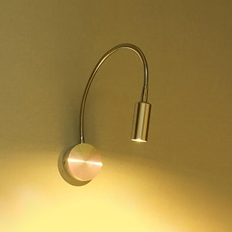 Moderner Stil Geometrischer Wandmontagelampe Metall 1 Leichte Leseblampe