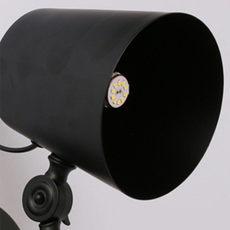 Industrial Style Wall Lamp Empire Shade Metal 1 Light Sconces for Bedroom