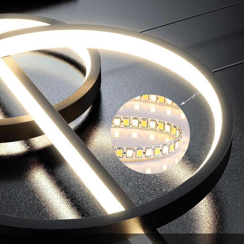 Wrought Iron Black Hanging Pendant Lights Modern Hanging Lamps for Dining Room