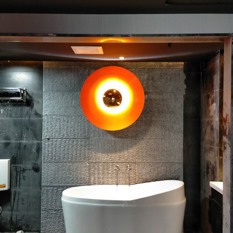 Lampes murales circulaires de style moderne métal 1 les idées d'éclairage mural clair