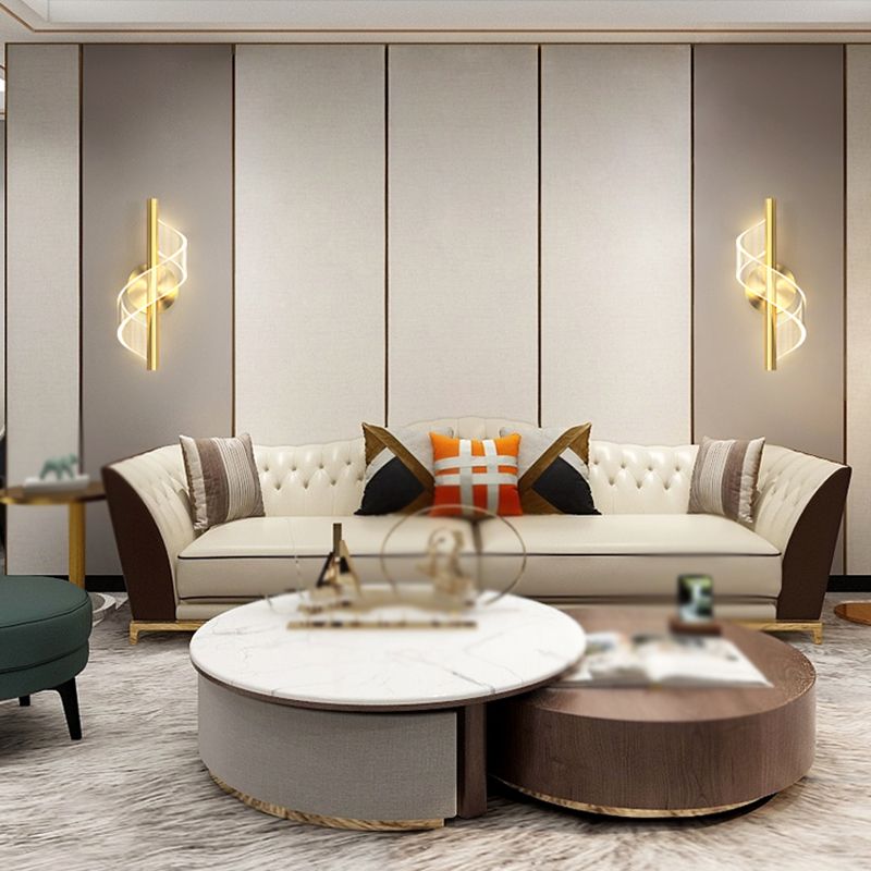 Modern Style Wall Lamp LED Wall Mount Lamp with Acrylic Shade for Bedroom