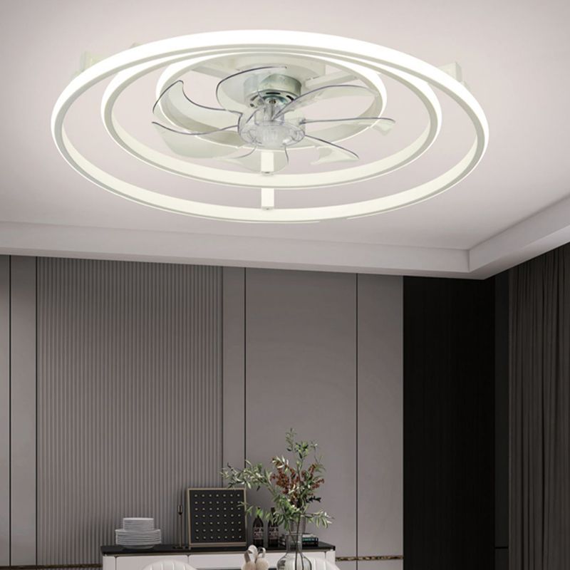 1 illuminazione a soffitto geometrico leggero in stile moderno lampada a montaggio a filo in metallo