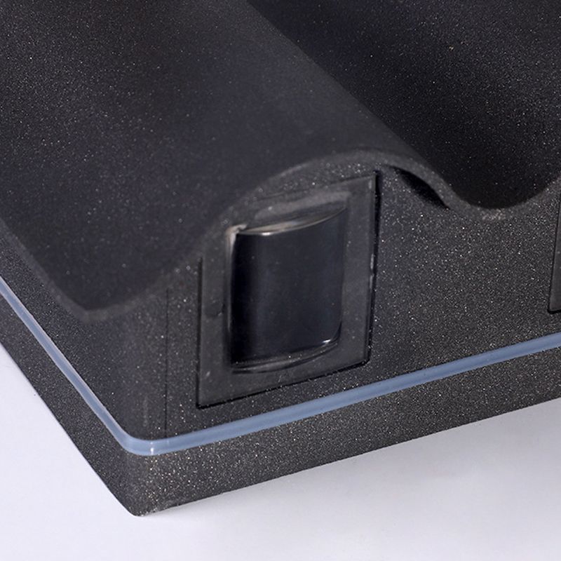 Black Rectangular LED Outdoor Wall Lamp in Modern Creative Style Aluminium Waterproof Wall Light