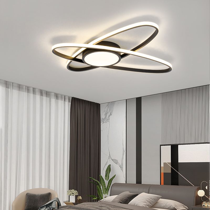 Style moderne Forme linéaire Fixation des ébullition Métal 3 Lumières à ébullition