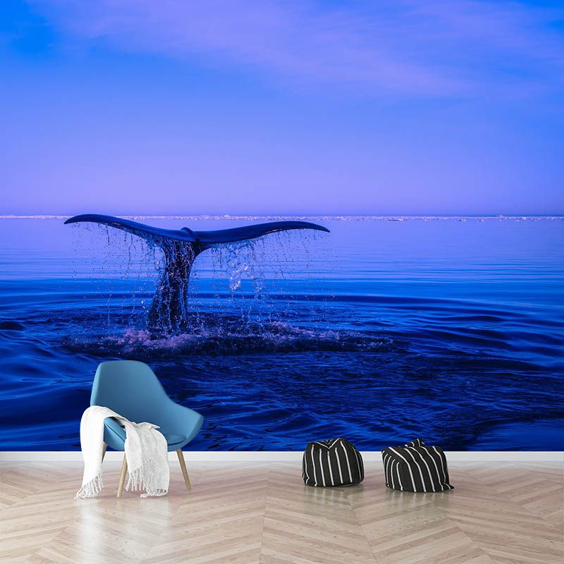 Wall Mural Photography Bedroom Coastal Sea Print Non-Pasted Environmental