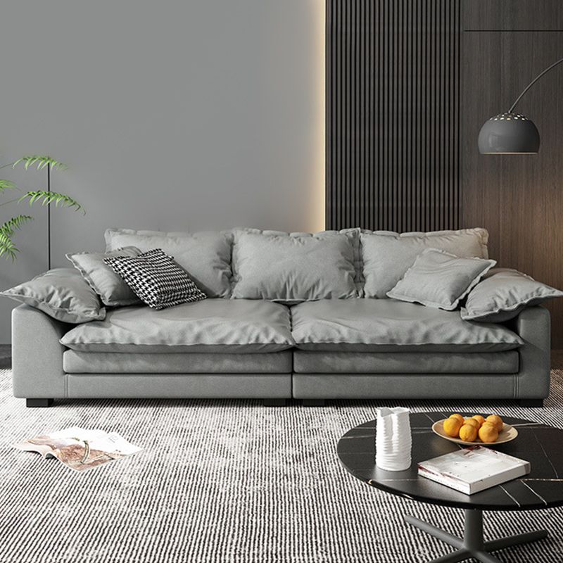 Wohnzimmer Kissen Arm Standard Lose Rückengrau zeitgenössischer Sitzplatz