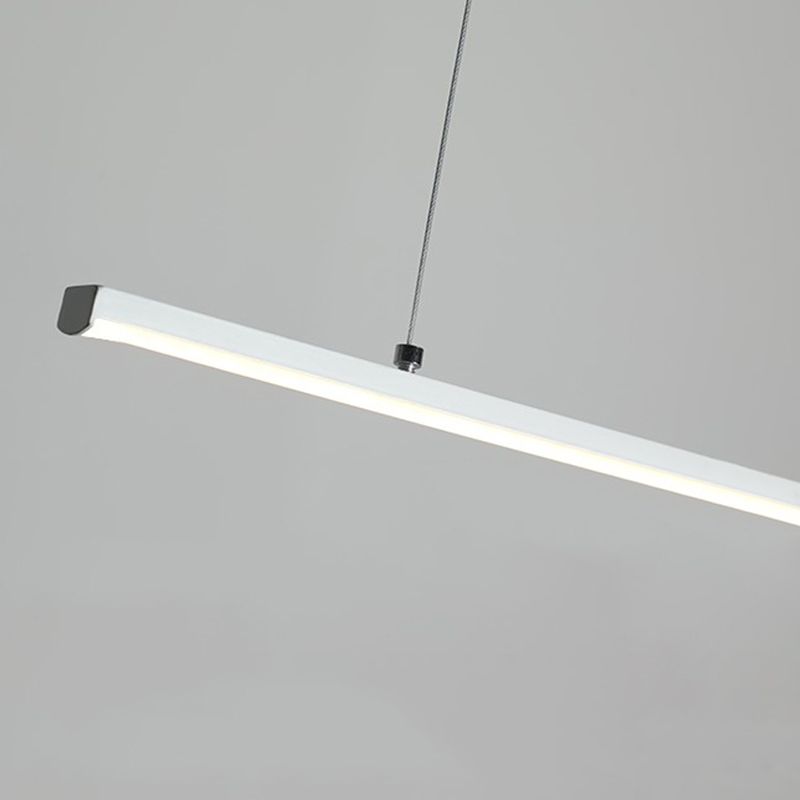 3 Light Linear Pendant Lighting Modern Kitchen Island Lighting Metal Island Lighting