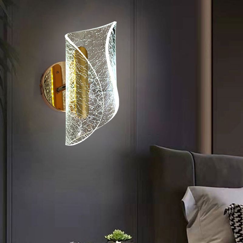 Unique Shape Wall Light Sconces 1 Light Wall Lighting Fixtures for Bedroom