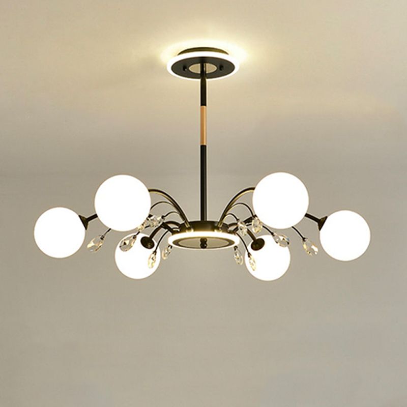 Lustres de pendentifs à nuance sphérique