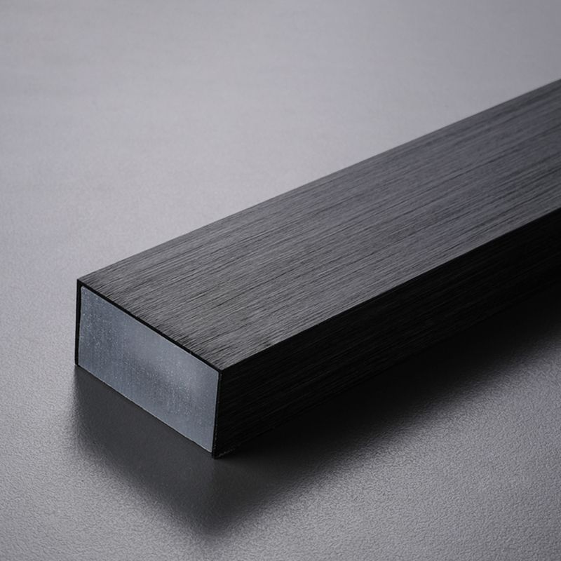 Lumo moderno a sospensione per lampadario lineare dell'isola della cucina Luce sospesa in nero