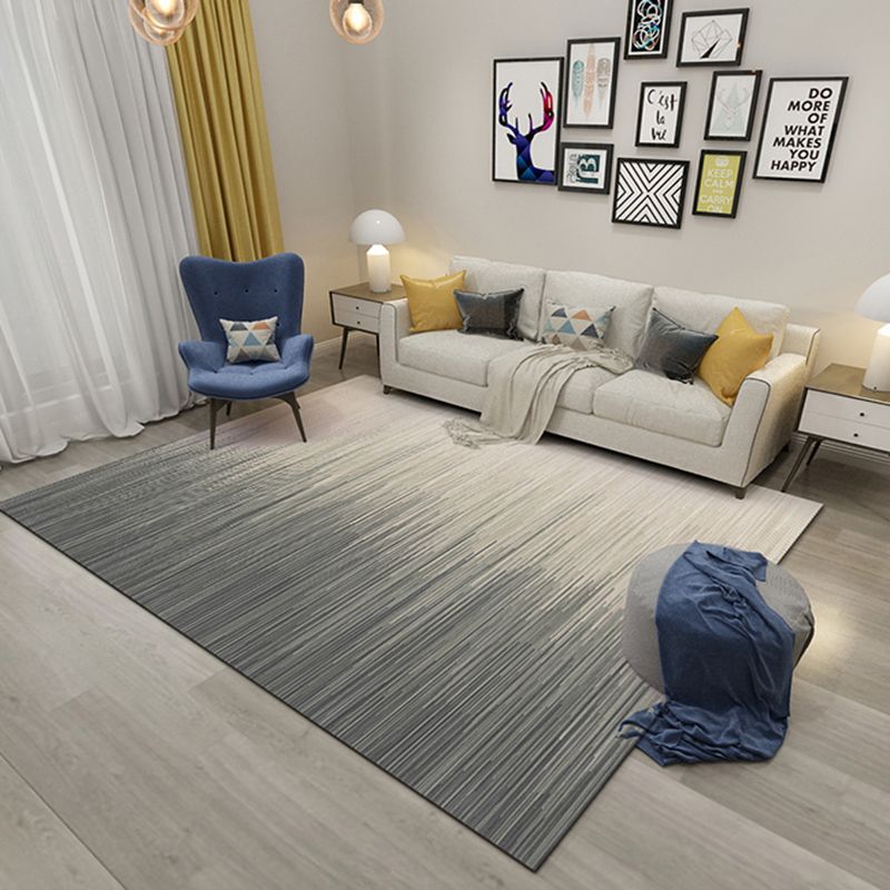 Luxury Washable Carpet Funky Contrast Panel Area Rug Polyester Non-Slip Carpet for Home Decor