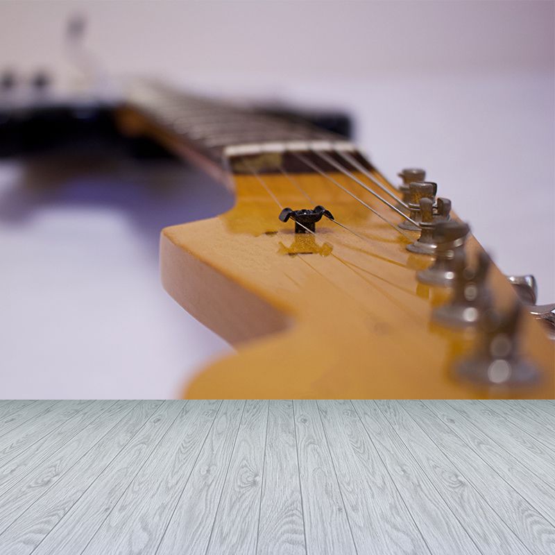 Hobby Musical Instrument Mural Wallpaper Contemporary Wall Covering for Home Decor