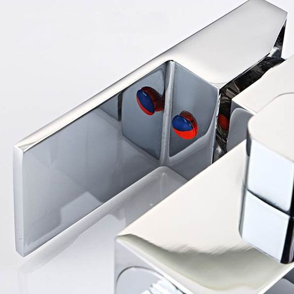 Contemporary Style Freestanding Bathtub Faucet Floor Mounted Freestanding Tub Filler