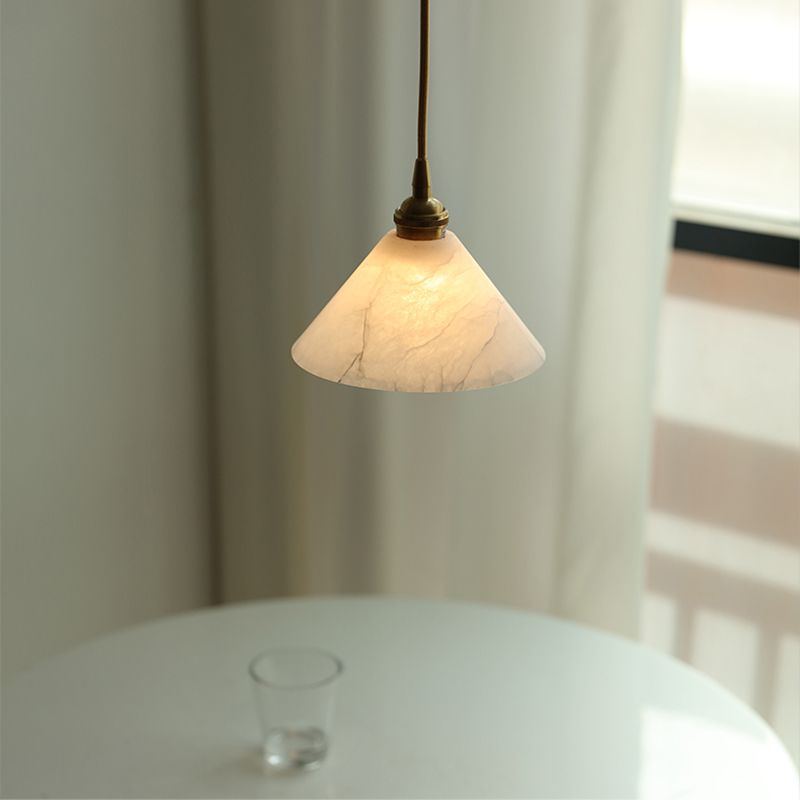 Modern Minimalism Marble Pendant Light Fixtures for Drawing Room Coffee Shop Dining Room