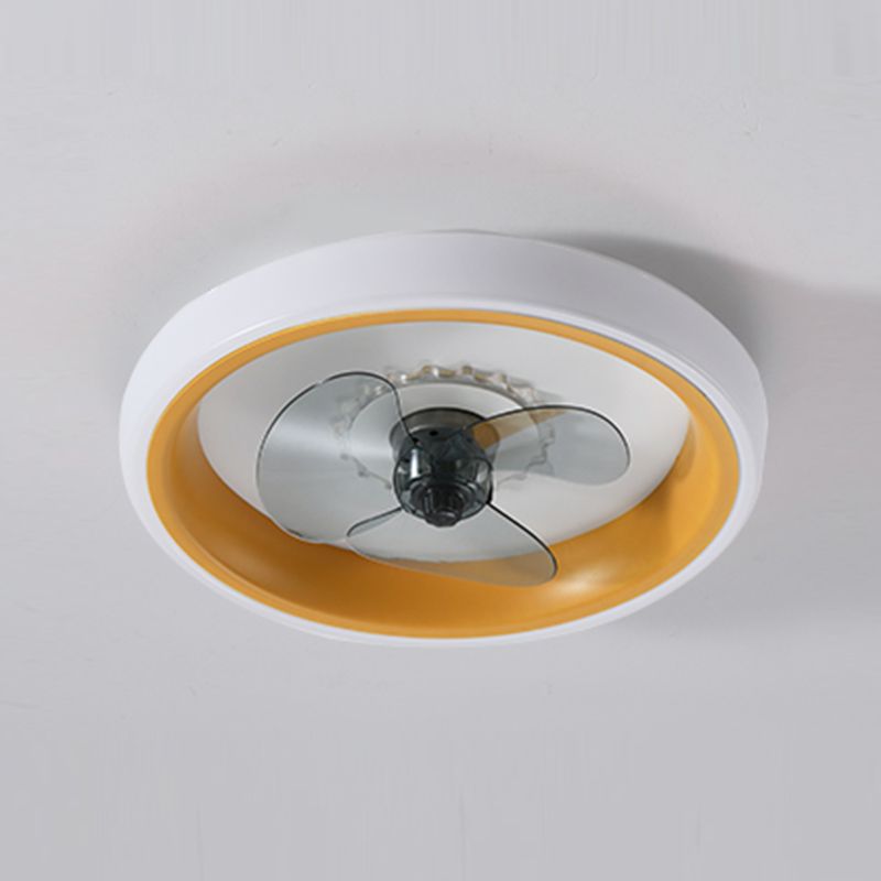 Iluminación de ventilador de techo de estilo moderno iluminación de ventilador de techo múltiple de metal para restaurante