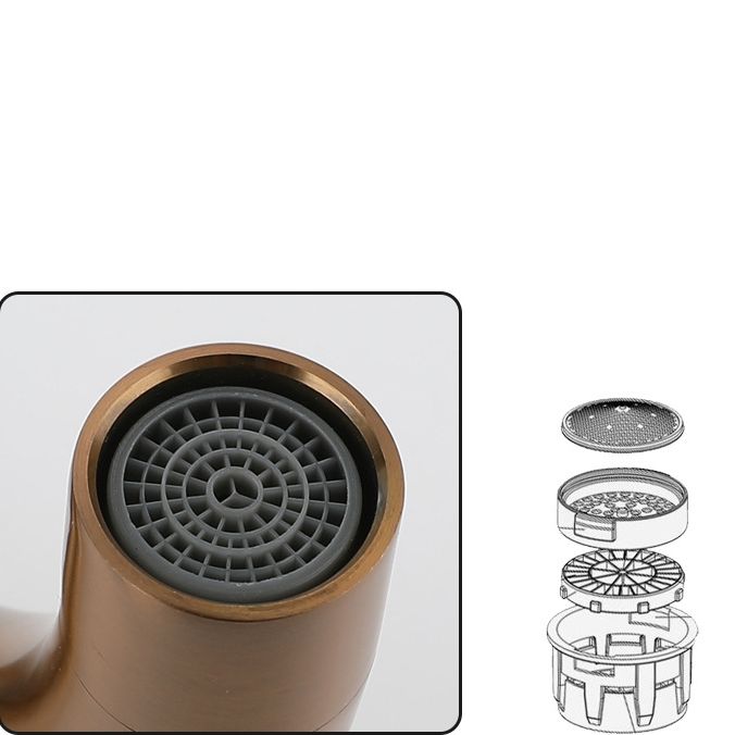 Contemporary Vessel Faucet Stainless Steel Cross Handles Wall Mounted Bathroom Faucet