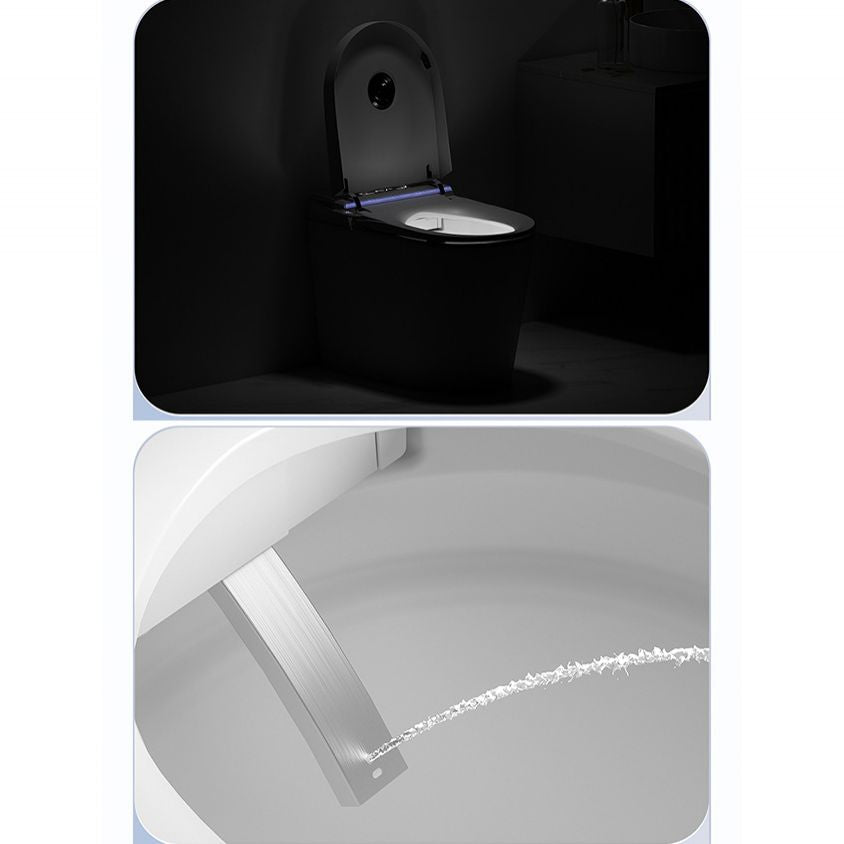 Modern Floor Mounted White Urine Toilet Siphon Jet Toilet Bowl with Toilet Seat