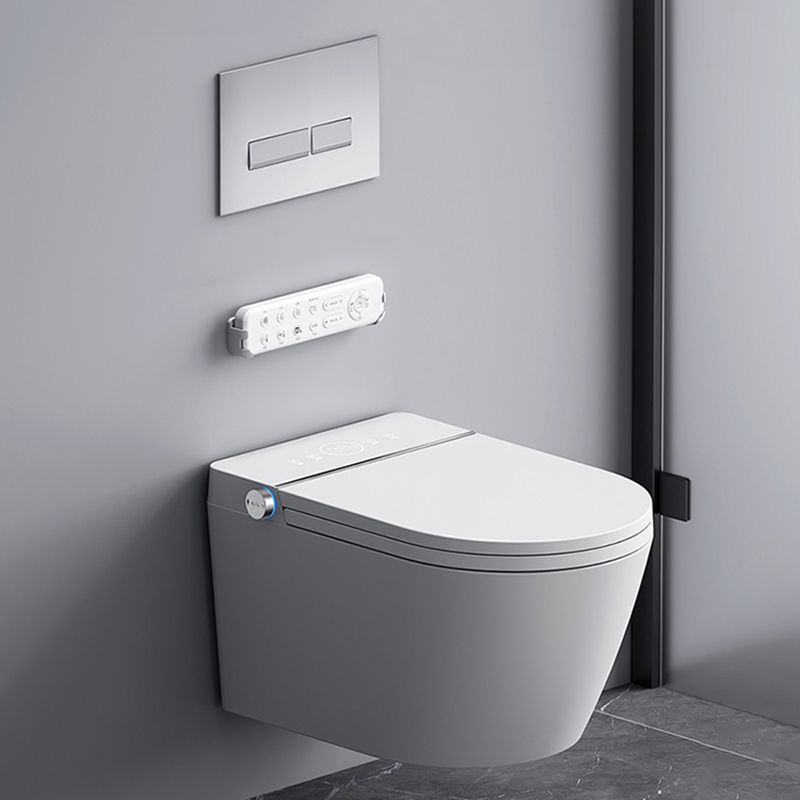 Unlimited Warm WaterWall Hung Toilet in White 14.95 inch Long