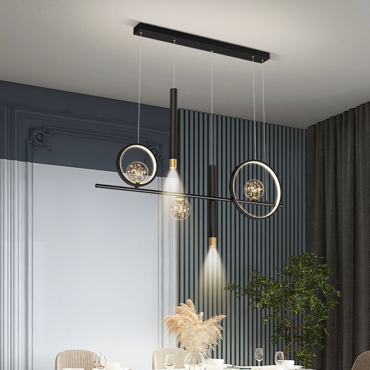 Contemporary Pendant Lights for Kitchen Island Geometric Island Lighting Ideas