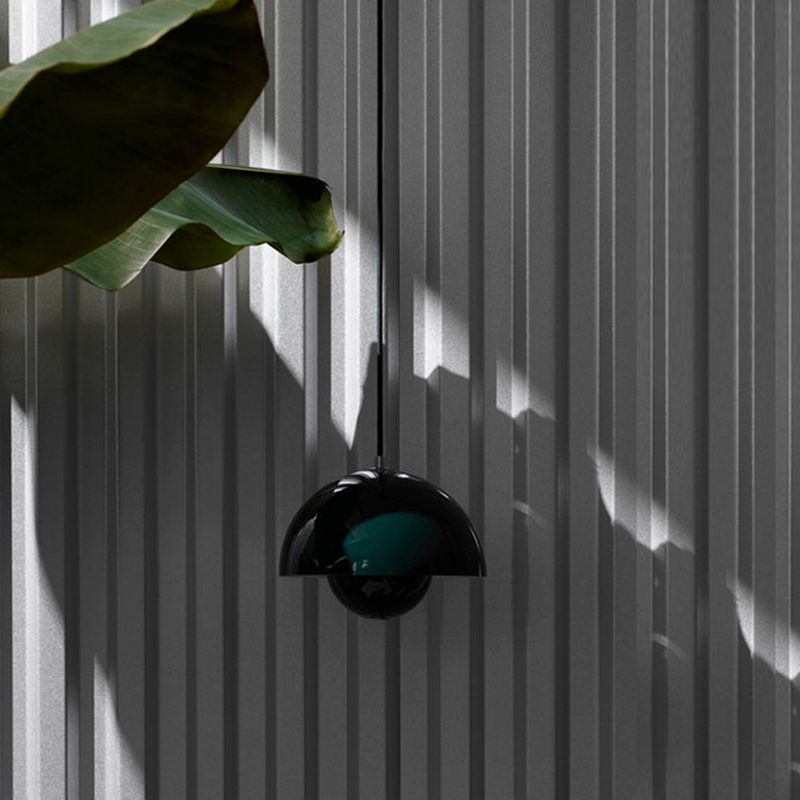 Modern Style Hanging Light Colorful Metal Shade Pendent Lighting Fixture for Dining Room