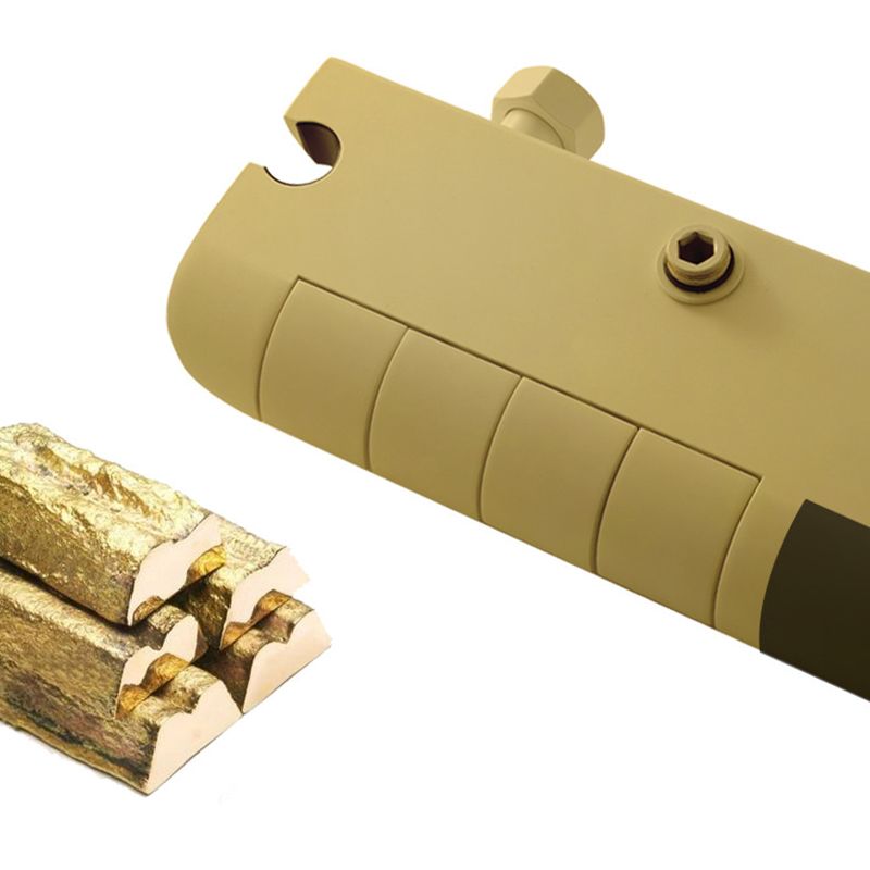 Wall Mounted Shower Arm Shower Faucet Metal Shower System with Slide Bar