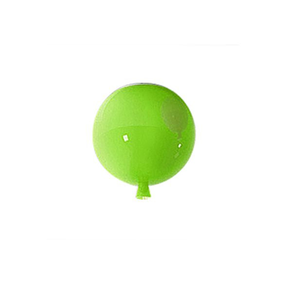 Lámpara de techo de acrílico de estilo moderno con forma de globo para vestíbulo