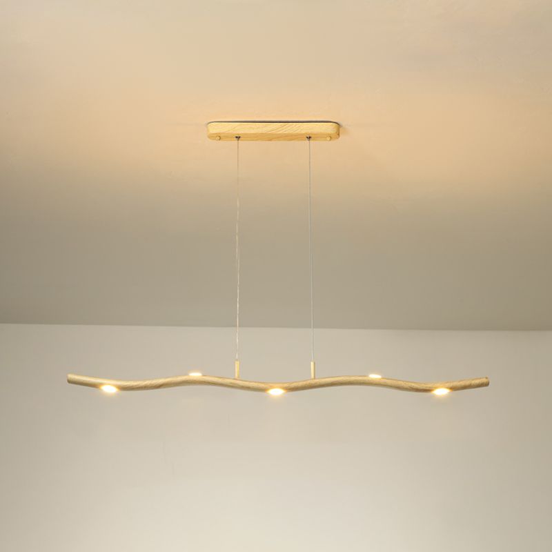 Contemporary Pendant Lights Linear Metal Island Light Fixtures